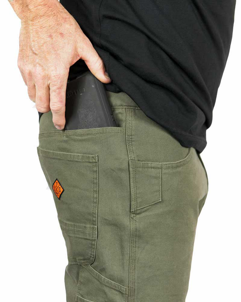Trailblazer Taper Fit Pants – Dark Olive