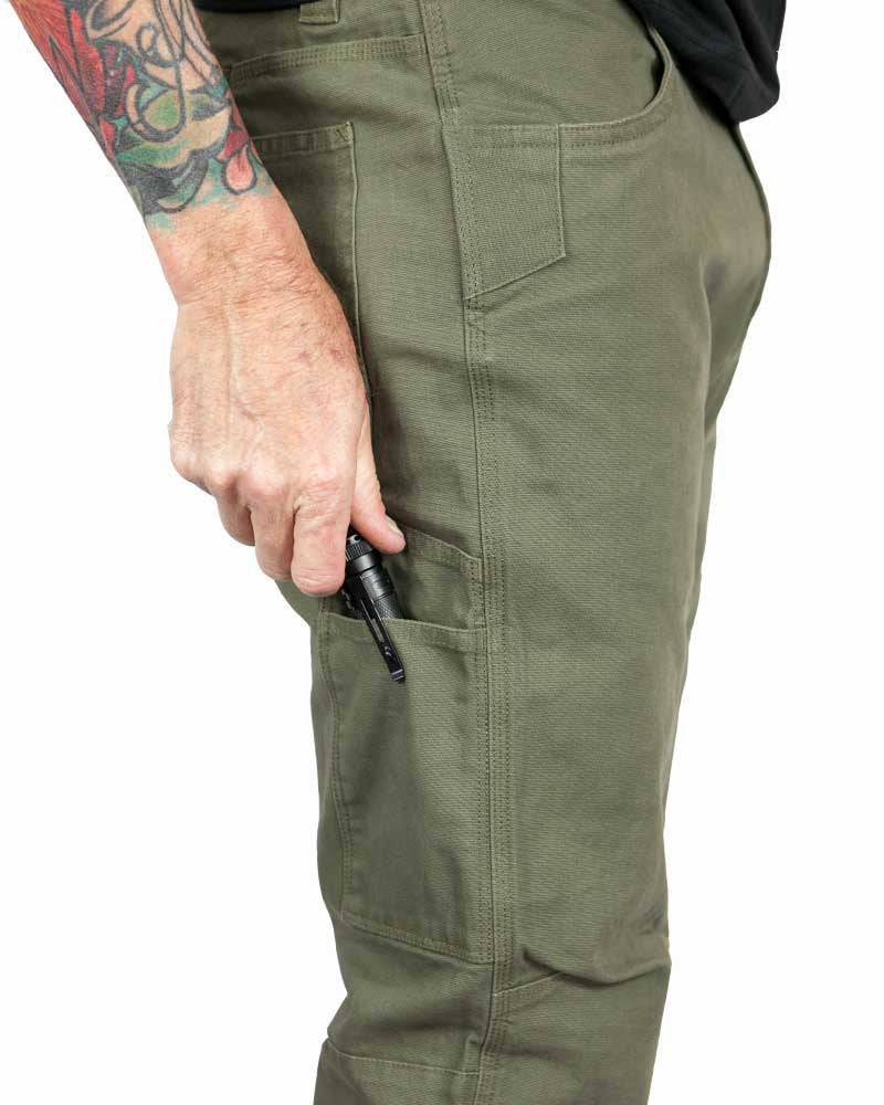 Trailblazer Taper Fit Pants – Dark Olive
