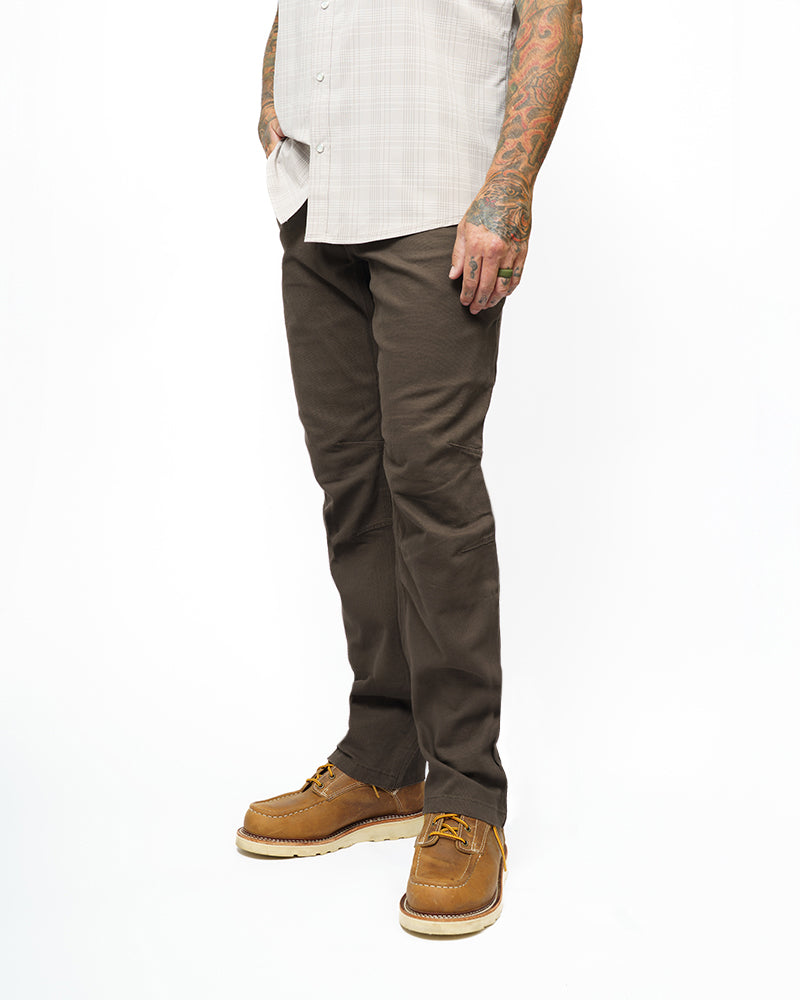 Trailblazer Taper Fit Pants - DK BRN