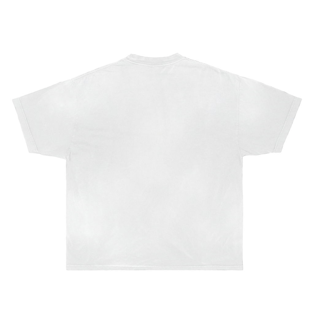 Rockstar Streetwear White Cotton Tee – Casual Wardrobe Essential