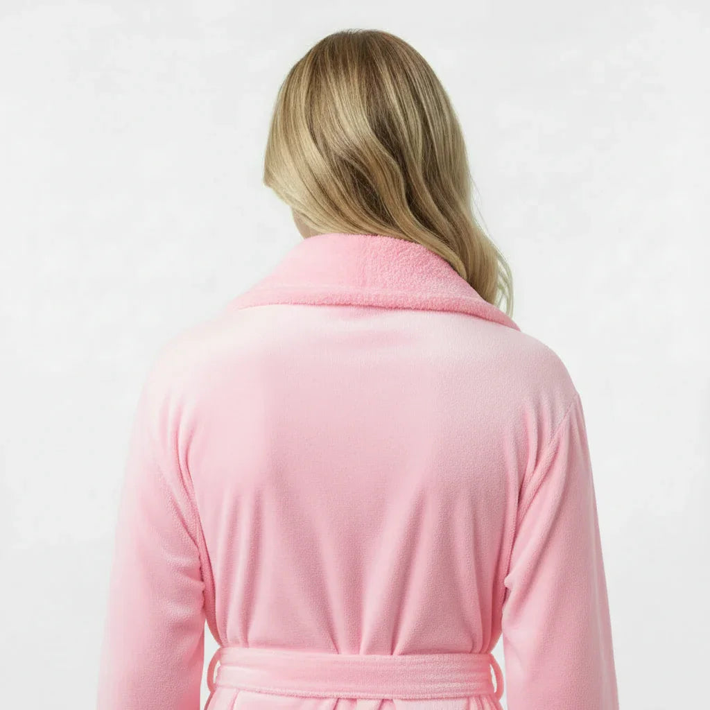 Women's Ultra Soft Plush Bathrobe – Cozy Loungewear