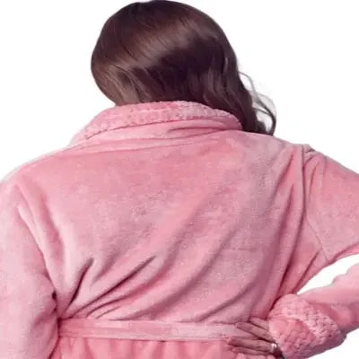 Women's Ultra Soft Plush Bathrobe – Cozy Loungewear
