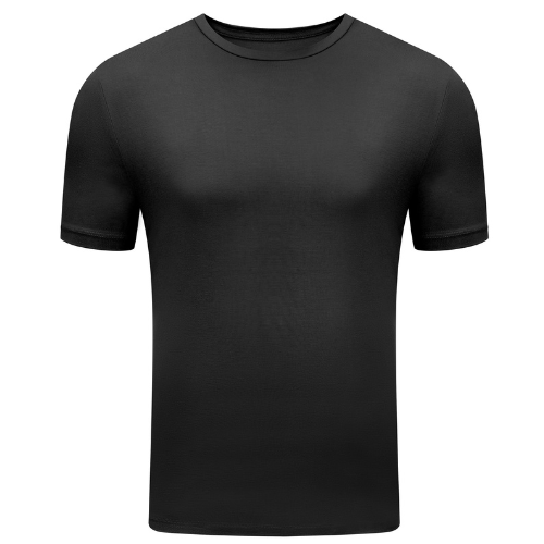 Men's Bamboo Rayon Crew Neck Tee Shirt