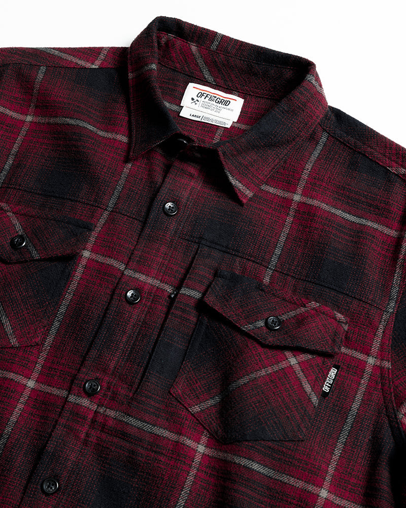 Destroyer Flannel - Black