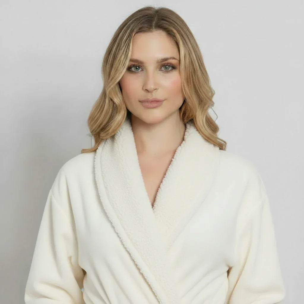 Women's Ultra Soft Plush Bathrobe – Cozy Loungewear