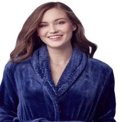 Women's Ultra Soft Plush Bathrobe – Cozy Loungewear