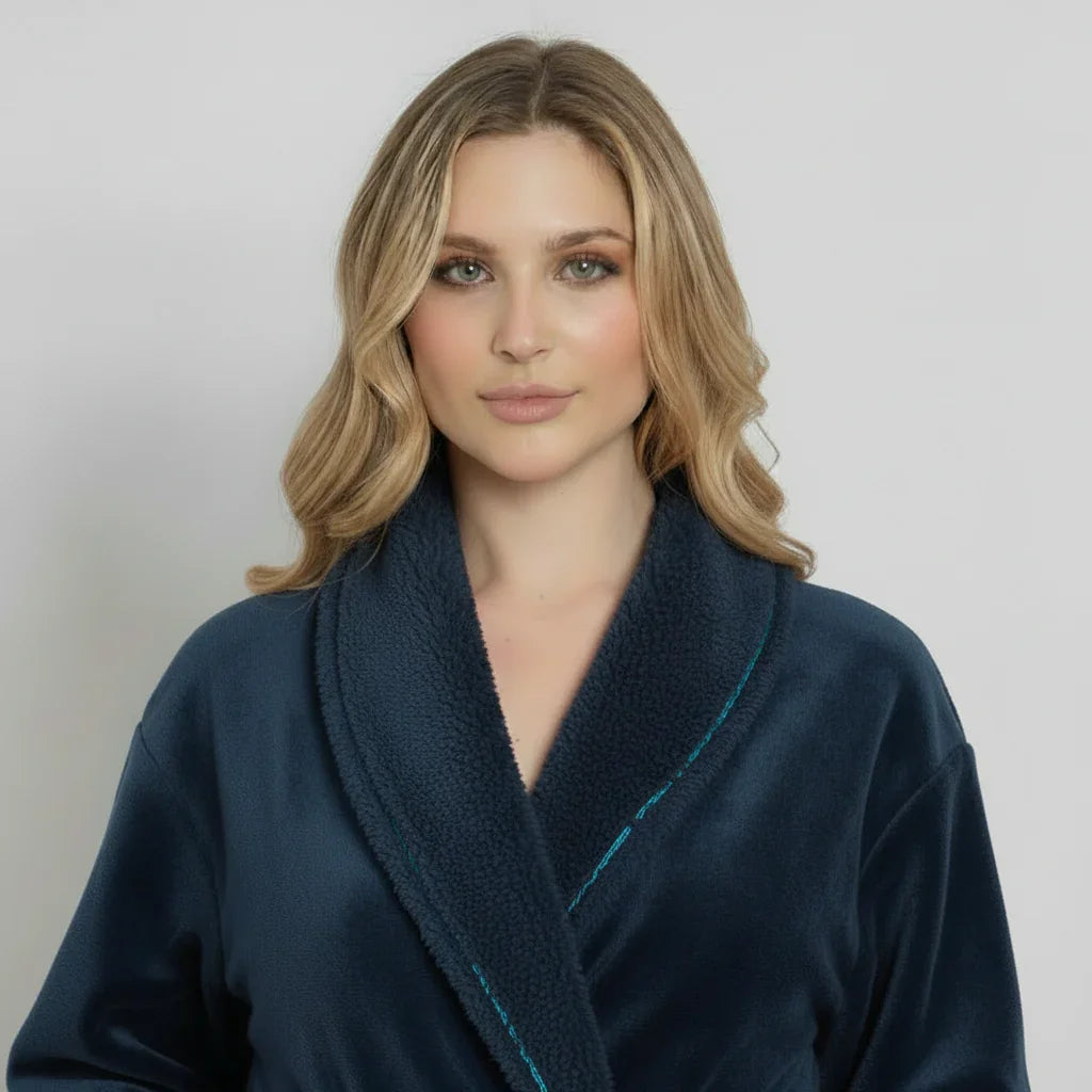 Women's Ultra Soft Plush Bathrobe – Cozy Loungewear