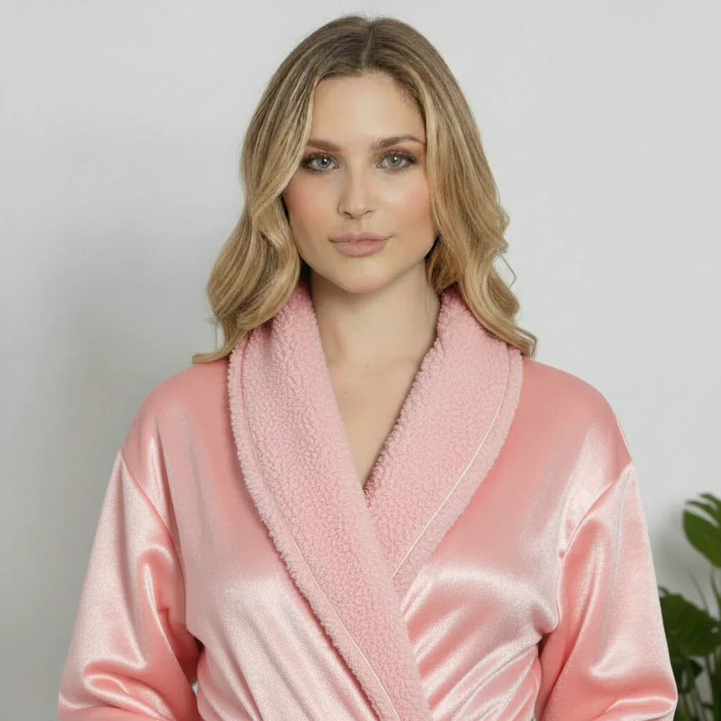 Women's Ultra Soft Plush Bathrobe – Cozy Loungewear
