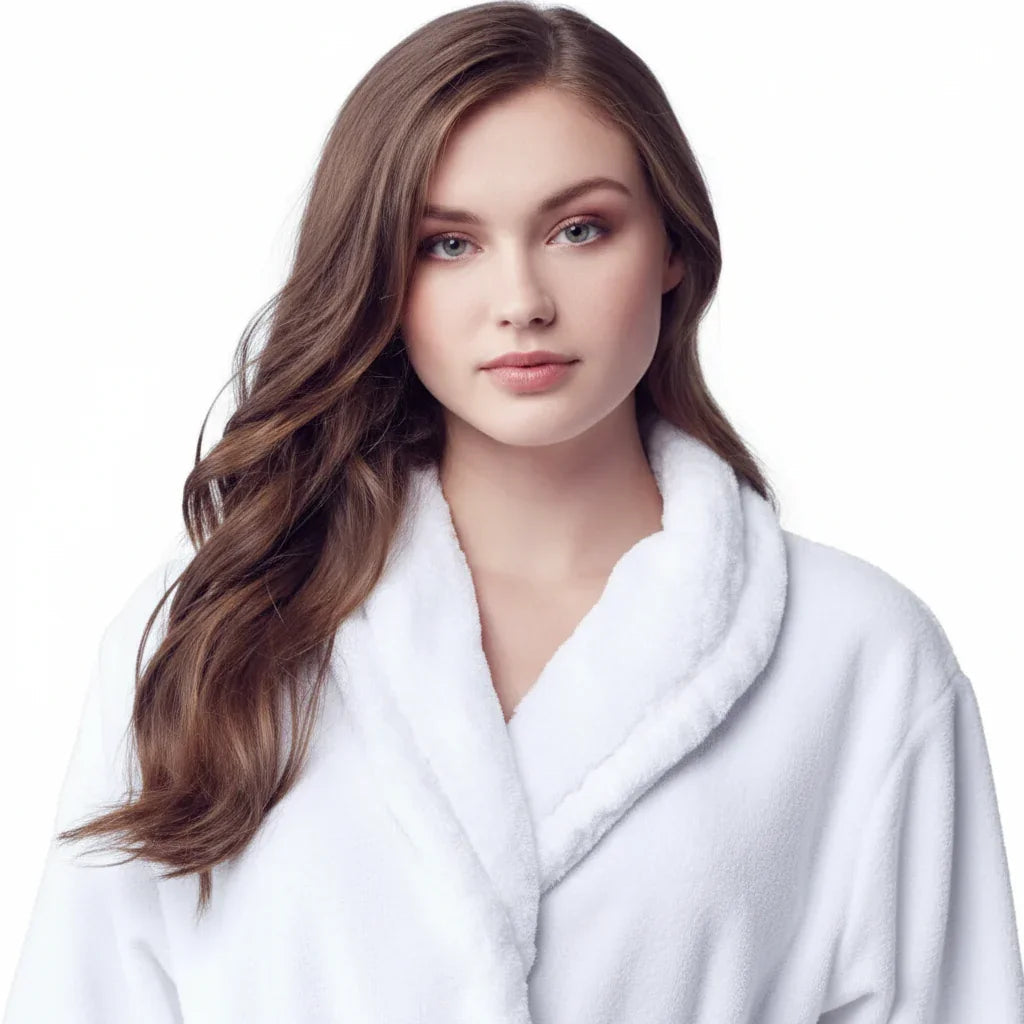 Women's Ultra Soft Plush Bathrobe – Cozy Loungewear
