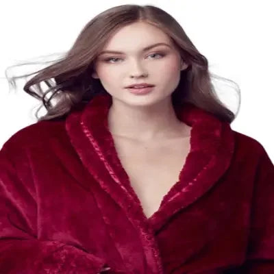 Women's Ultra Soft Plush Bathrobe – Cozy Loungewear