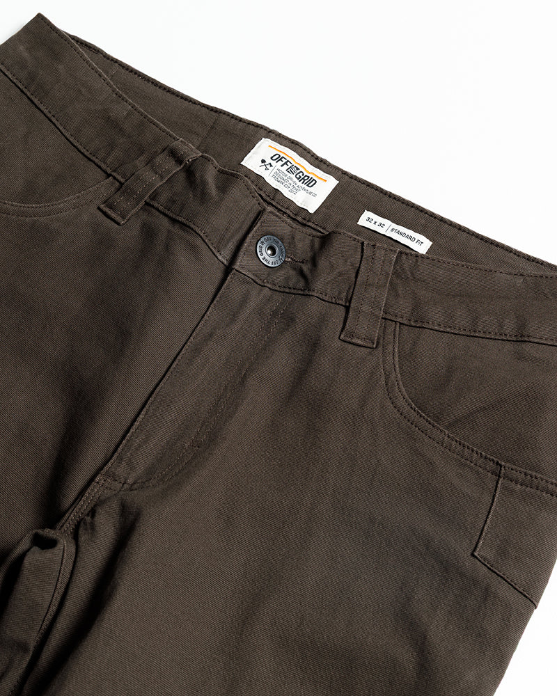 Trailblazer Standard Fit Pants – Dark Brown