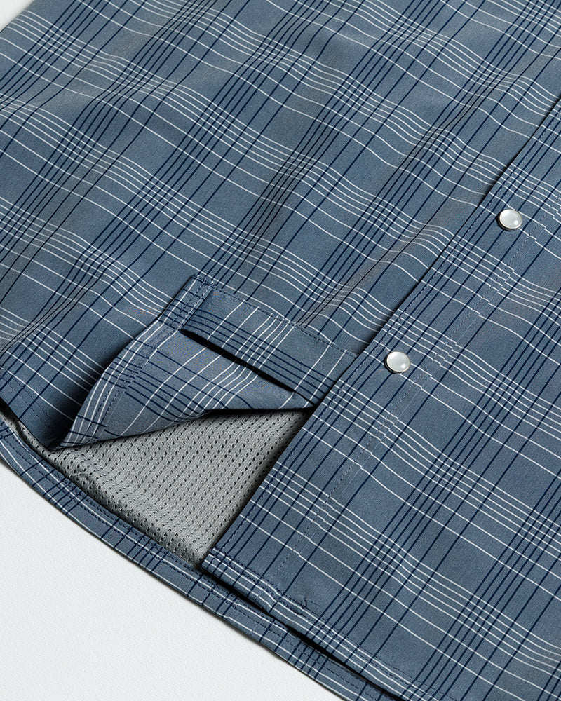Deke SS Shirt - Dusty Royal