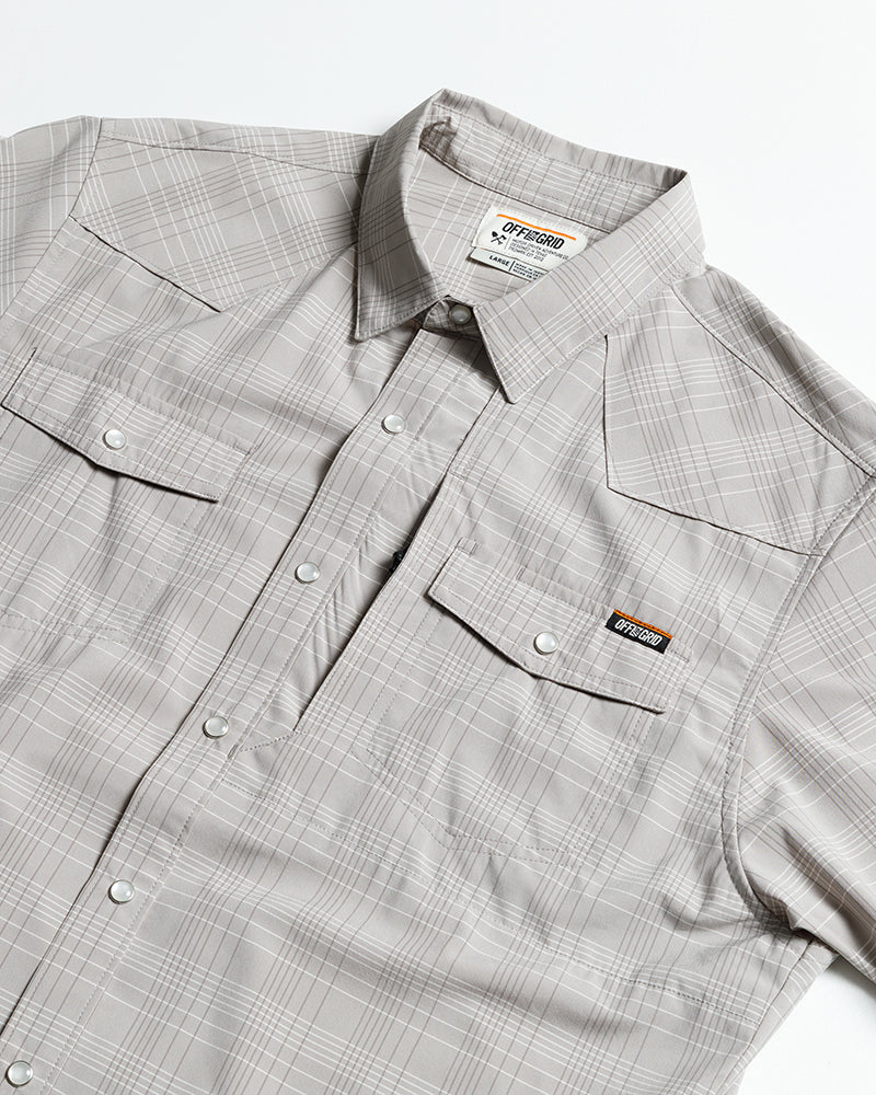 Deke SS Shirt - Storm Grey